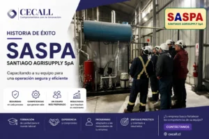 Colaboradores de SASPA participando en el curso de Operador de Calderas impartido por CECALL.